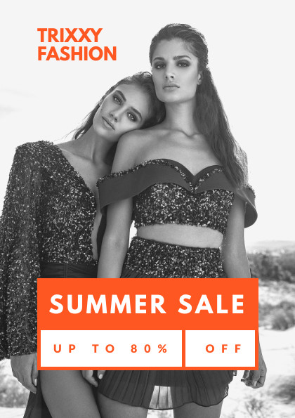 Trixxy Fashion Summer Sale – Flyer Template