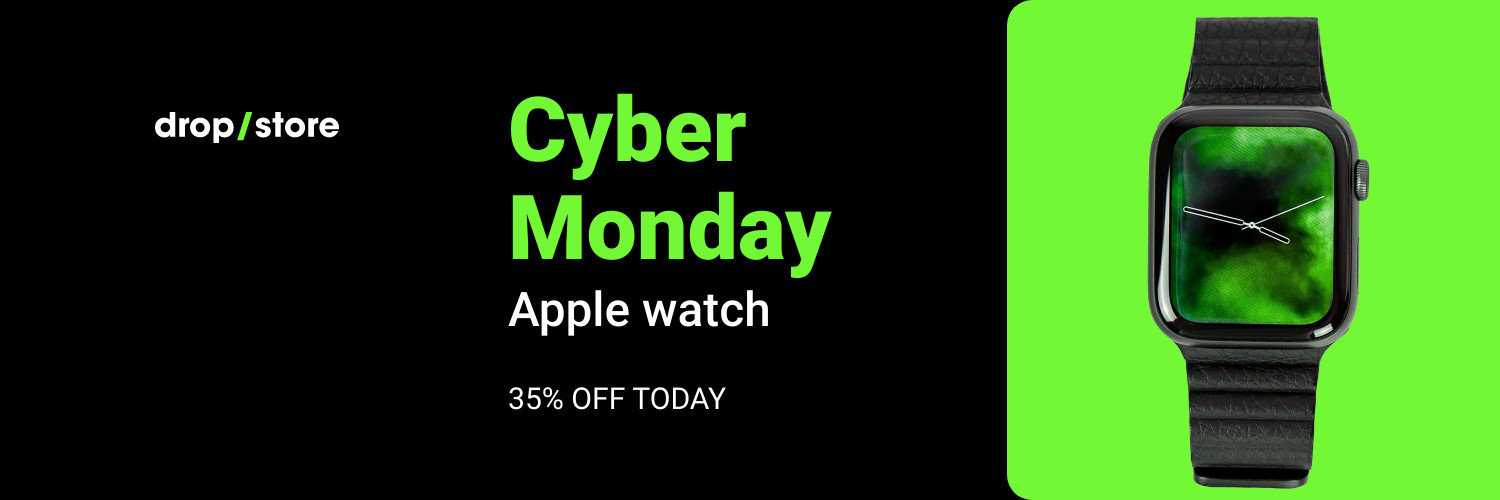 Cyber Monday Green Apple Watch