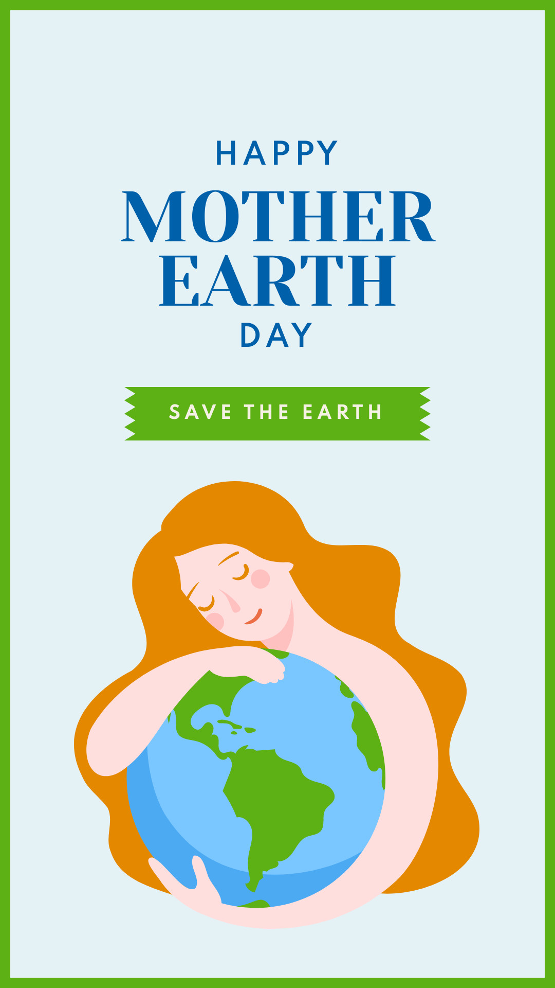 Save Mother Earth Illustration