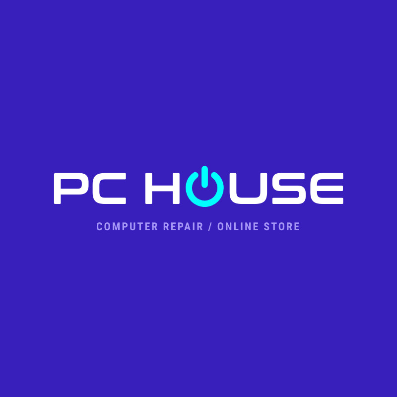 PC House Computer – Logo Template 800x800 template preview