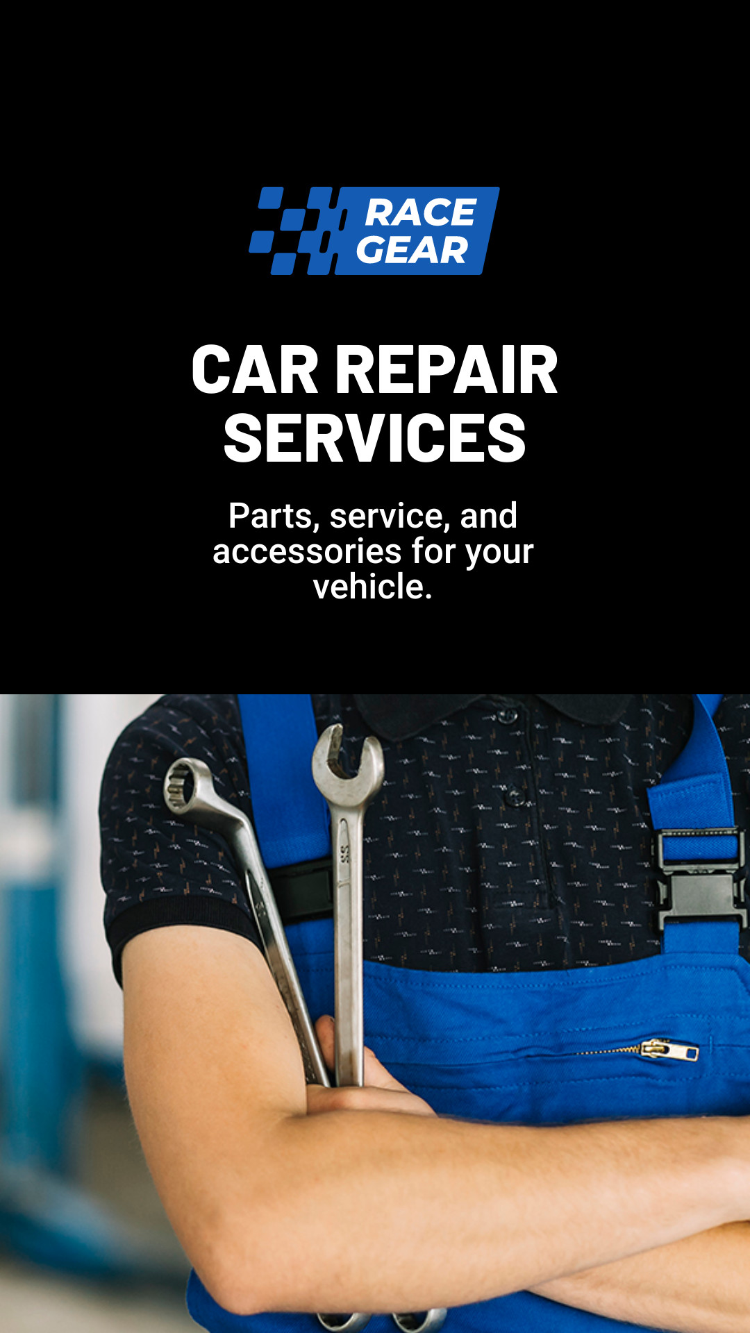 Car Repair Service Race Gear