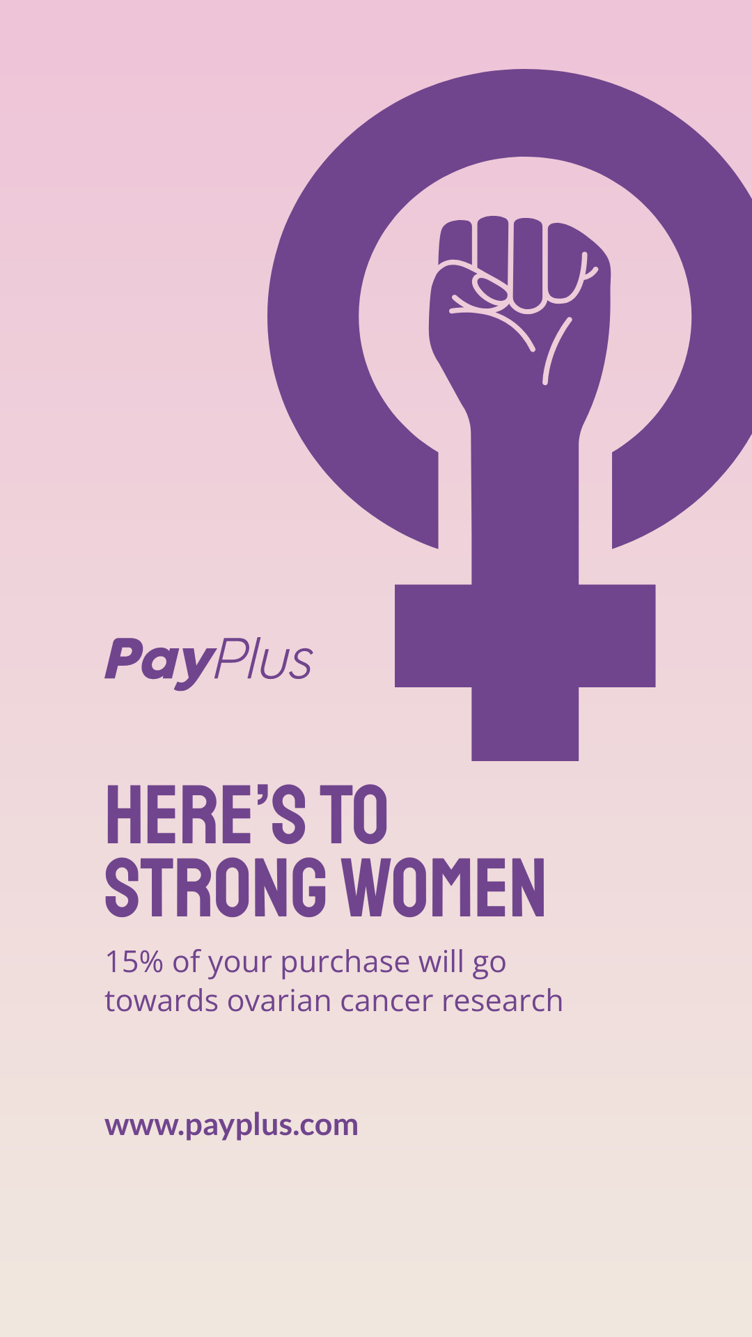 Strong Women's Day Donations Payplus