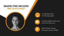 Madelyne Wilson Real Estate Business – Card Template