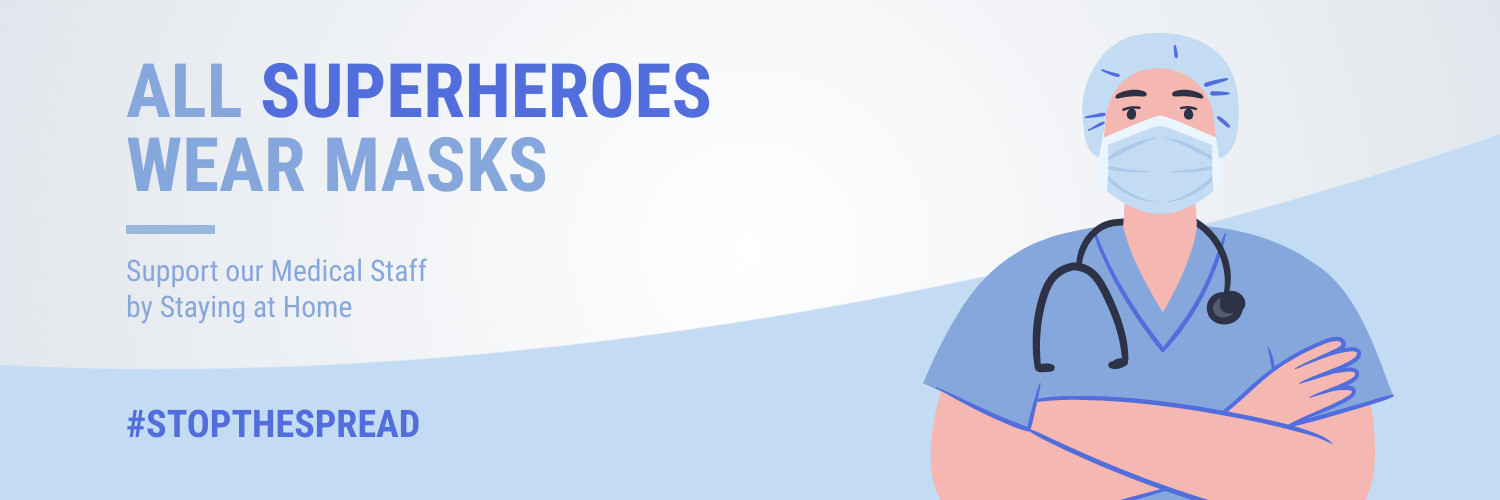 All Superhero Doctors Wear Masks Facebook Sponsored Message 1200x628