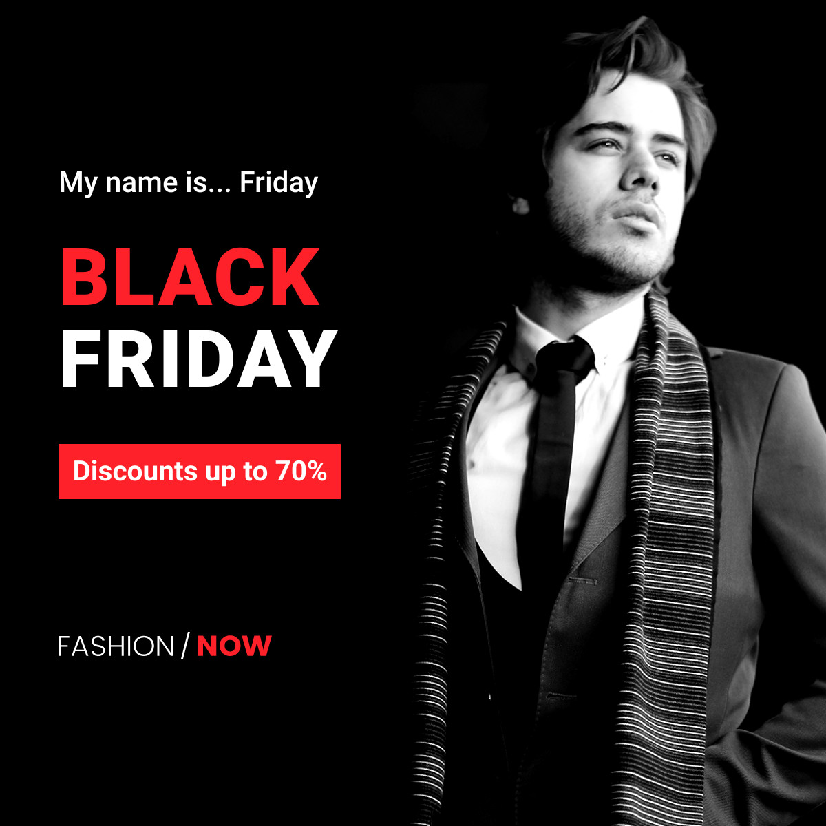 My Name is Black Friday Inline Rectangle 300x250