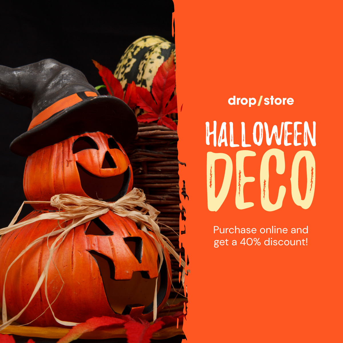 Halloween Deco Online Discount Inline Rectangle 300x250