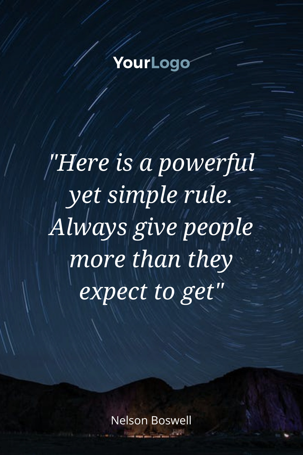 Give People More Quote