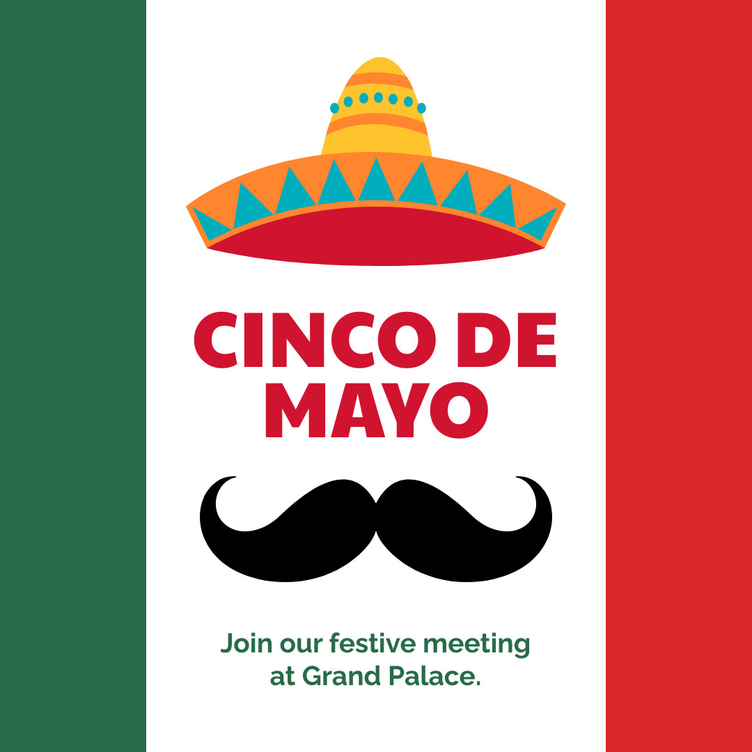 Cinco de Mayo Mexican Festive Meeting