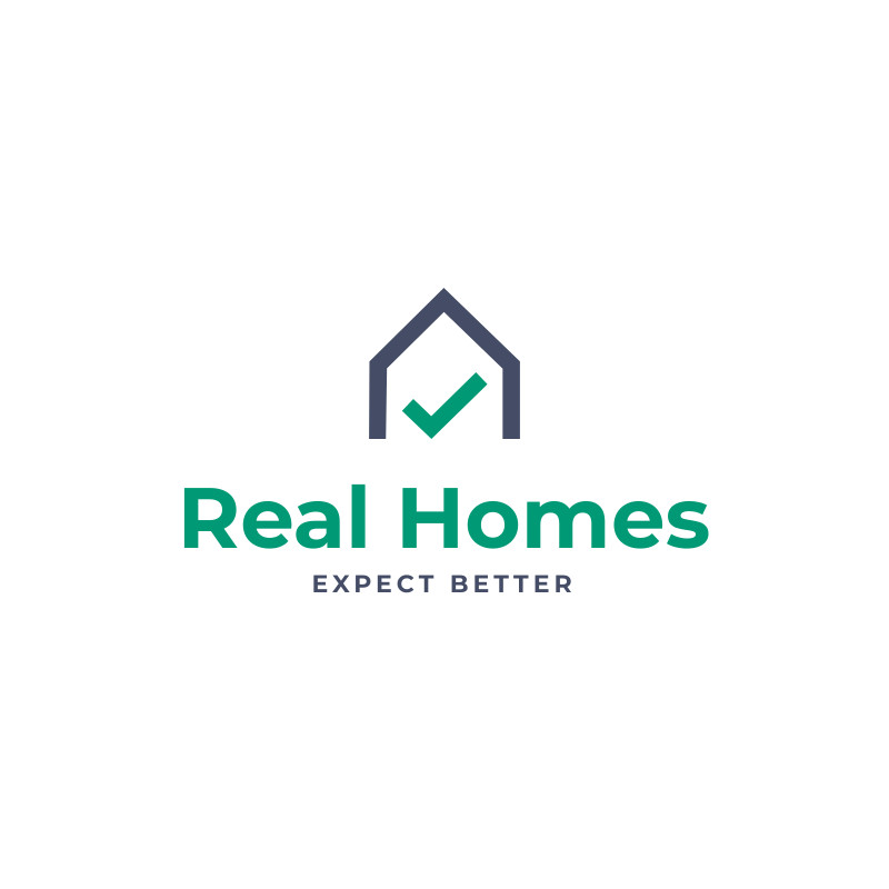Real Homes – Logo Template 800x800 template