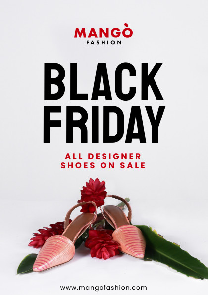 Black Friday Designer Shoes Flyer