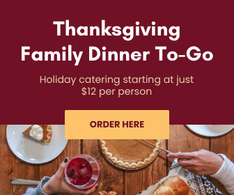 Thanksgiving Family Dinner To Go 
