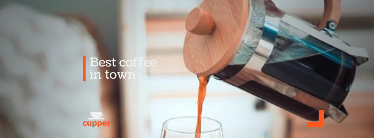 Coffee Place Best in Town Video Facebook Video Cover 1250x463