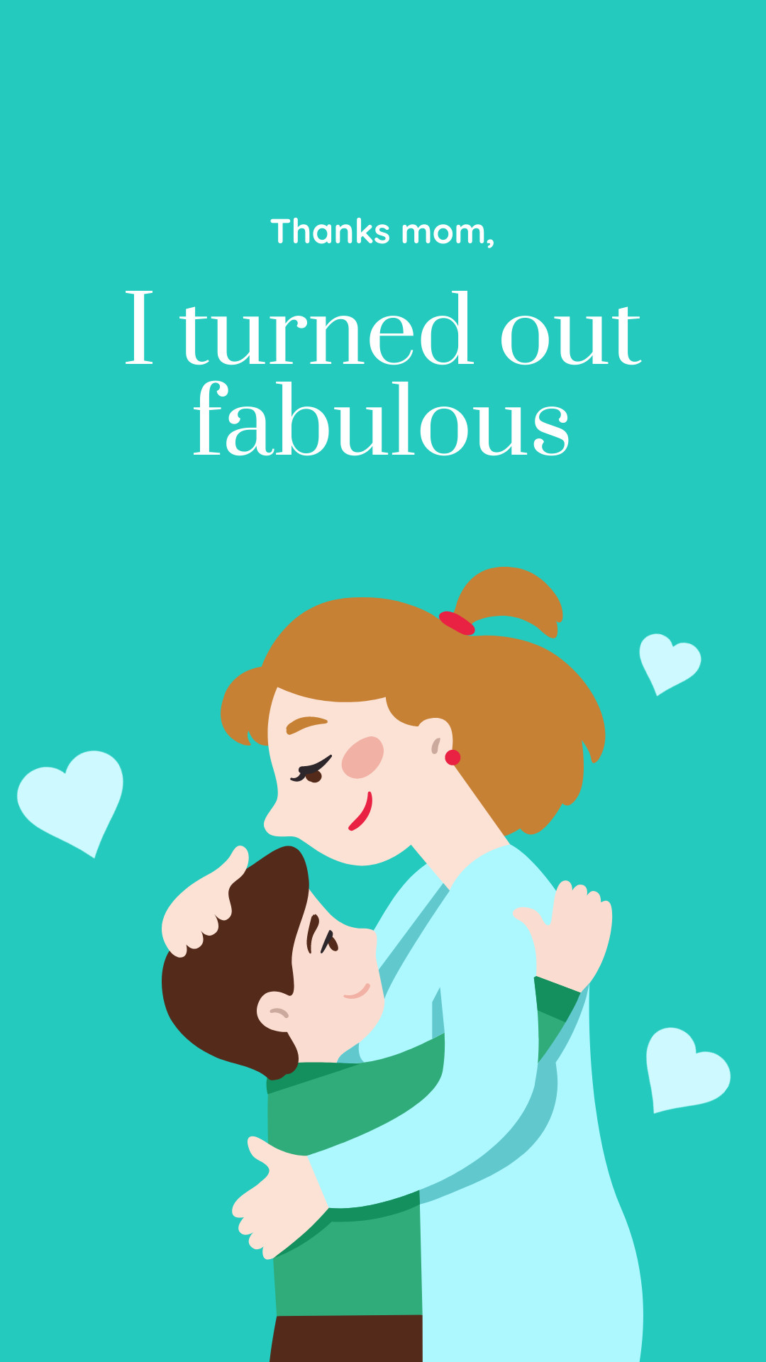 Fabulous Mother's Day Illustration