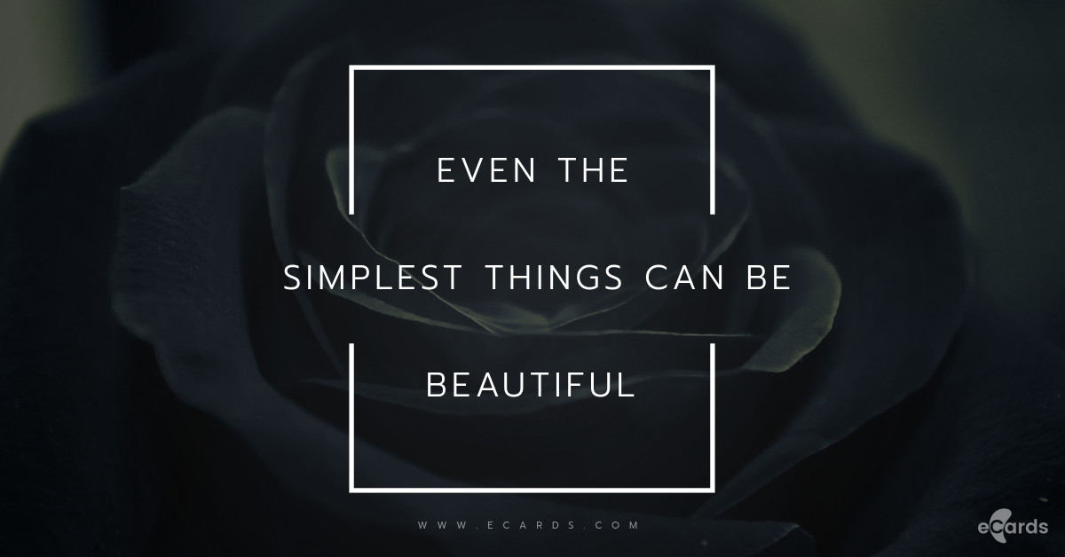 Beauty Quotes - eCard template 