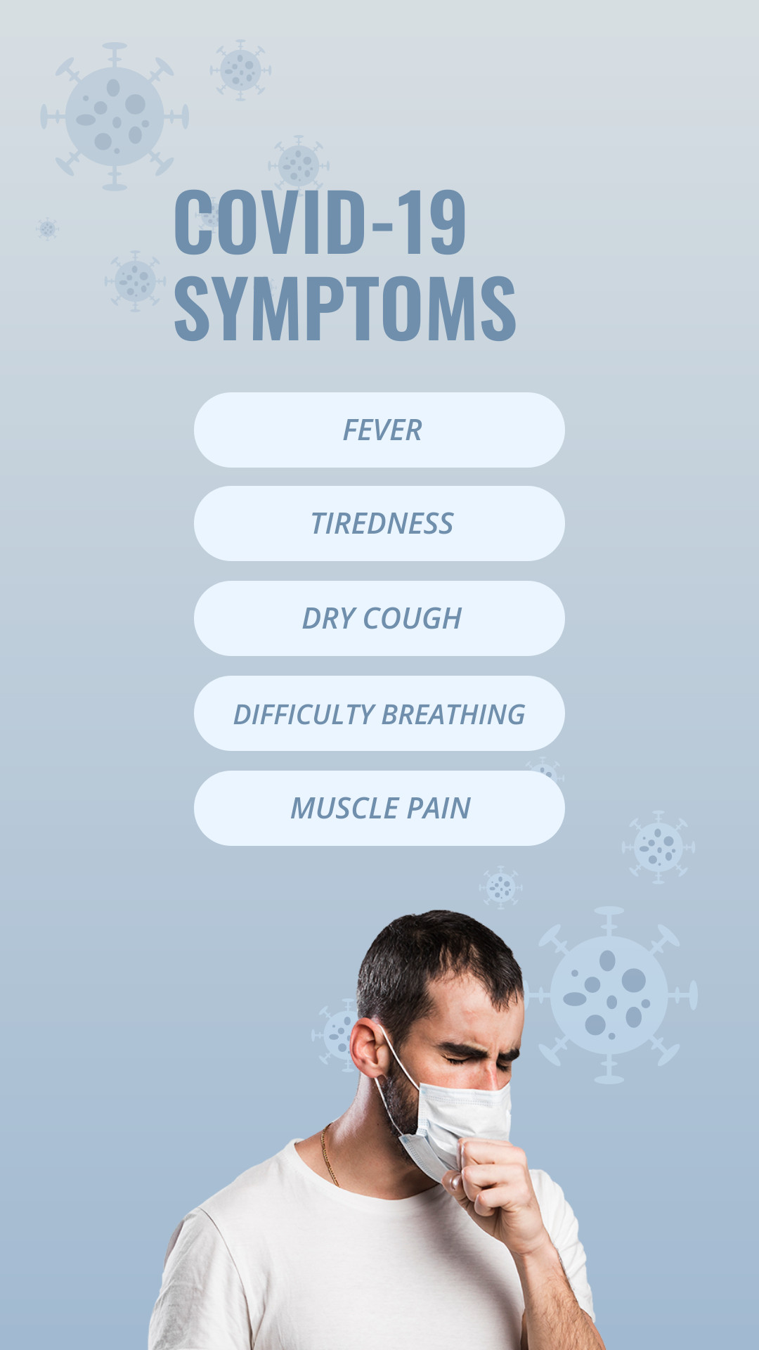 Covid19 Main Symptoms Light Blue