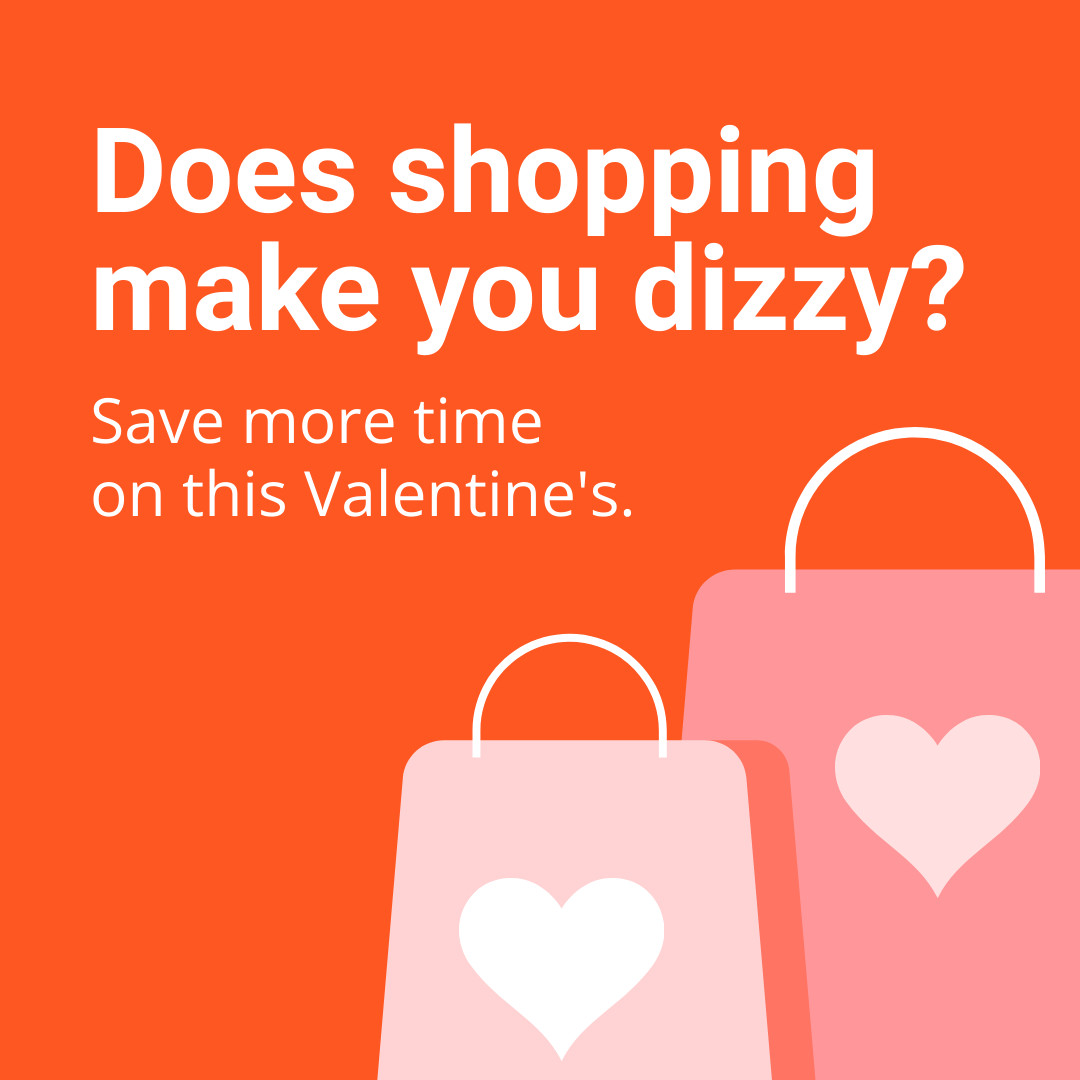 Valentine's Day Dizzy Shopping