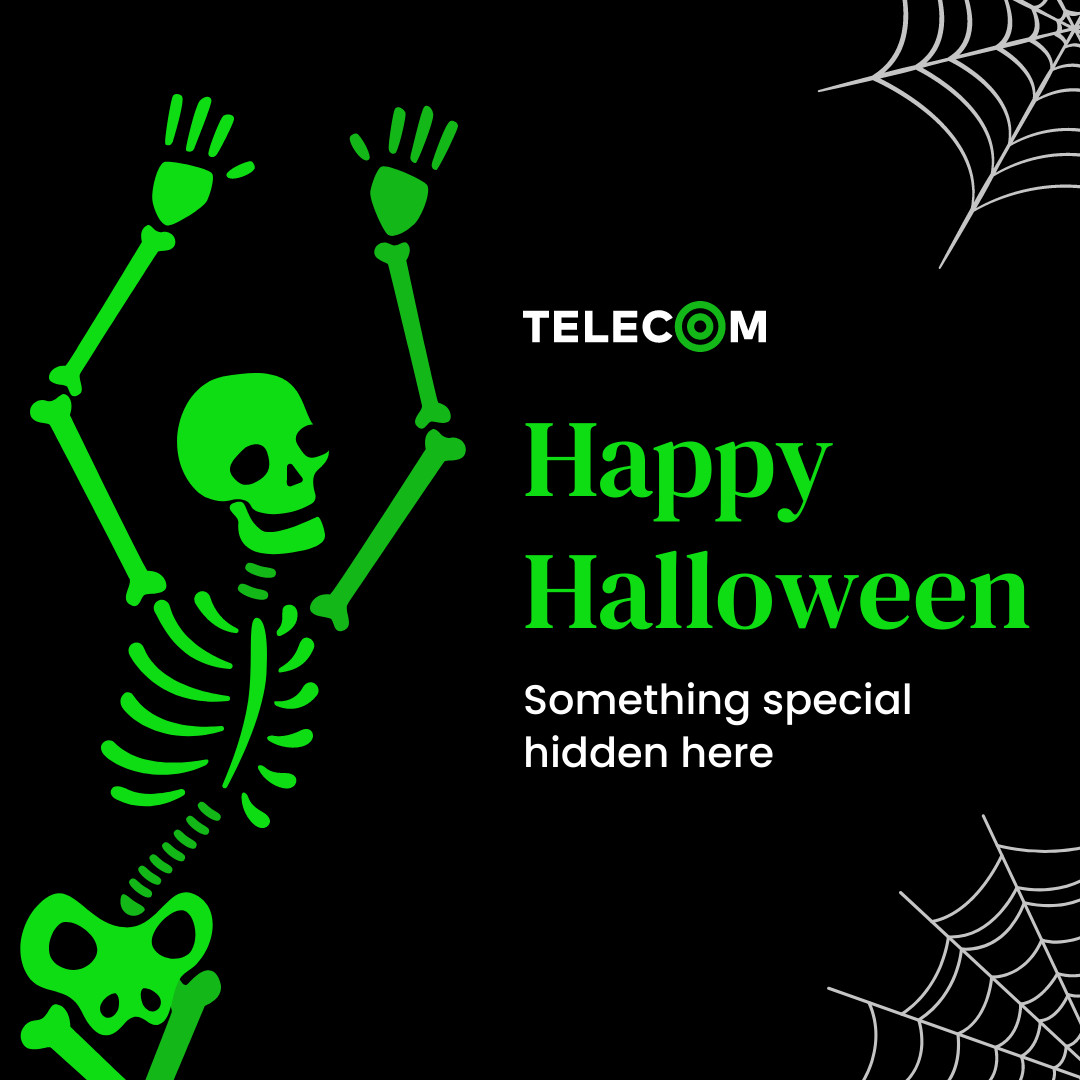 Happy Special Halloween with Green Skeleton Inline Rectangle 300x250