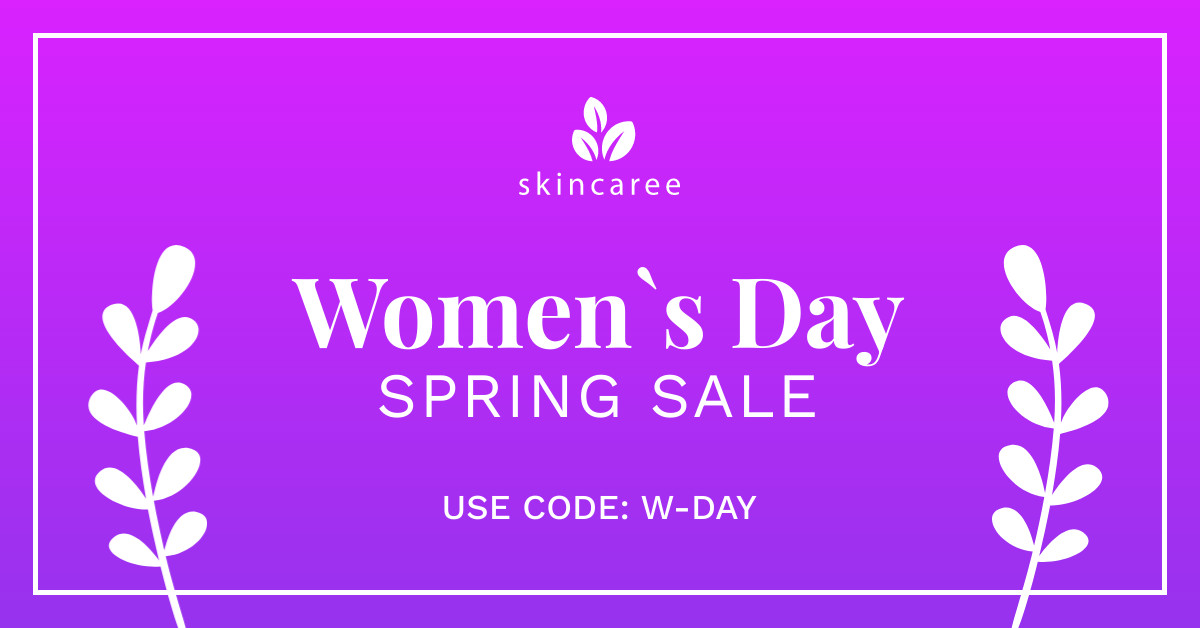 Women's Day Spring Sale Skincaree