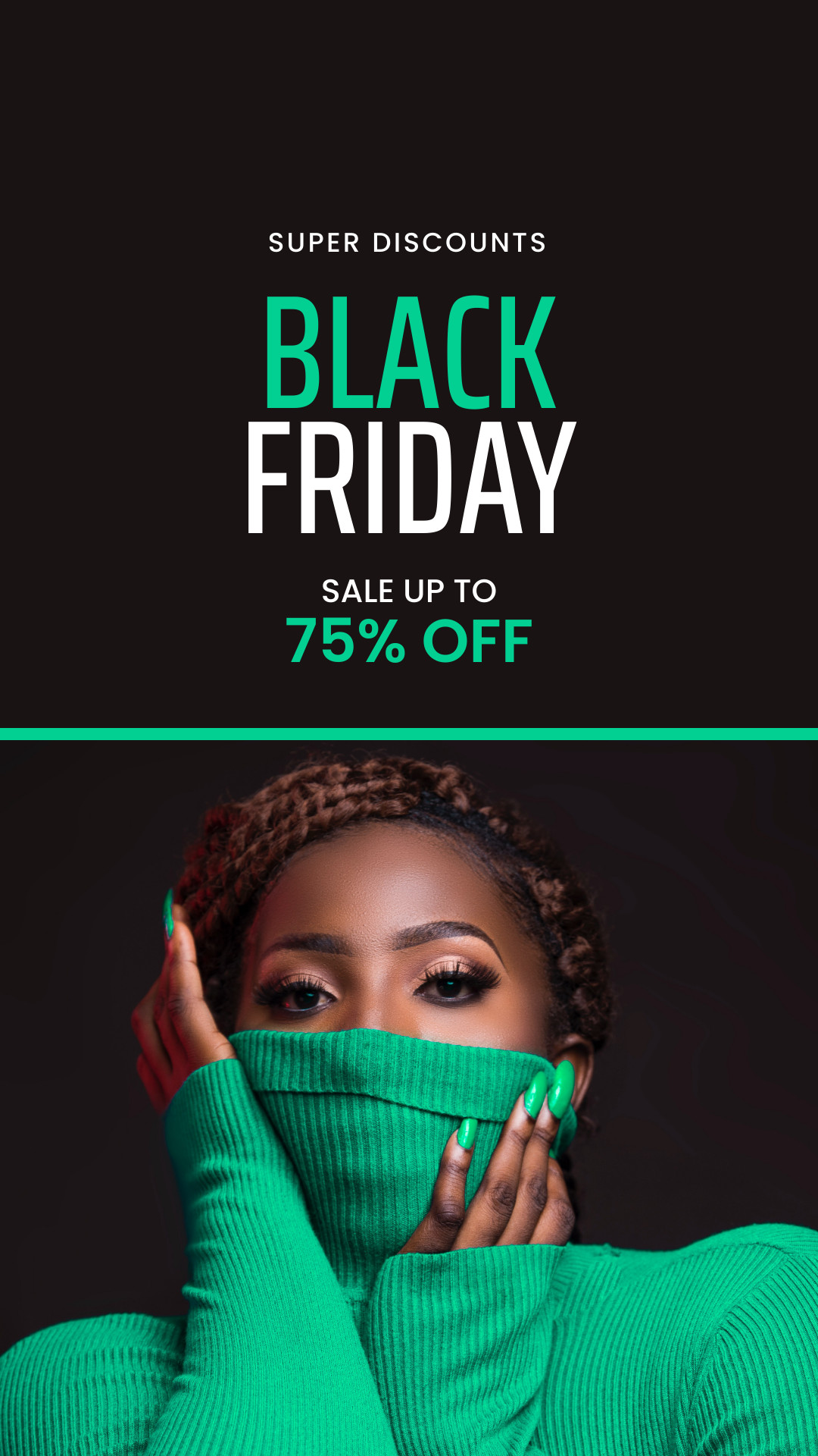 Green Black Friday Super Discounts