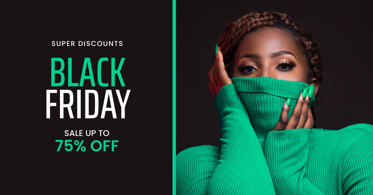 Green Black Friday Super Discounts