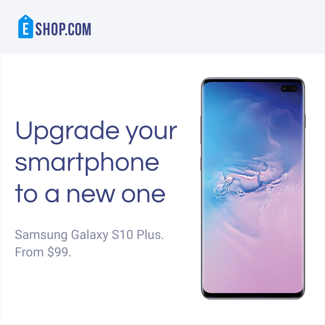 Upgrade Your Smartphone Samsung 1080x1080 template