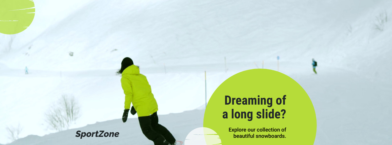 Explore Our Snowboard Collection Video Facebook Video Cover 1250x463