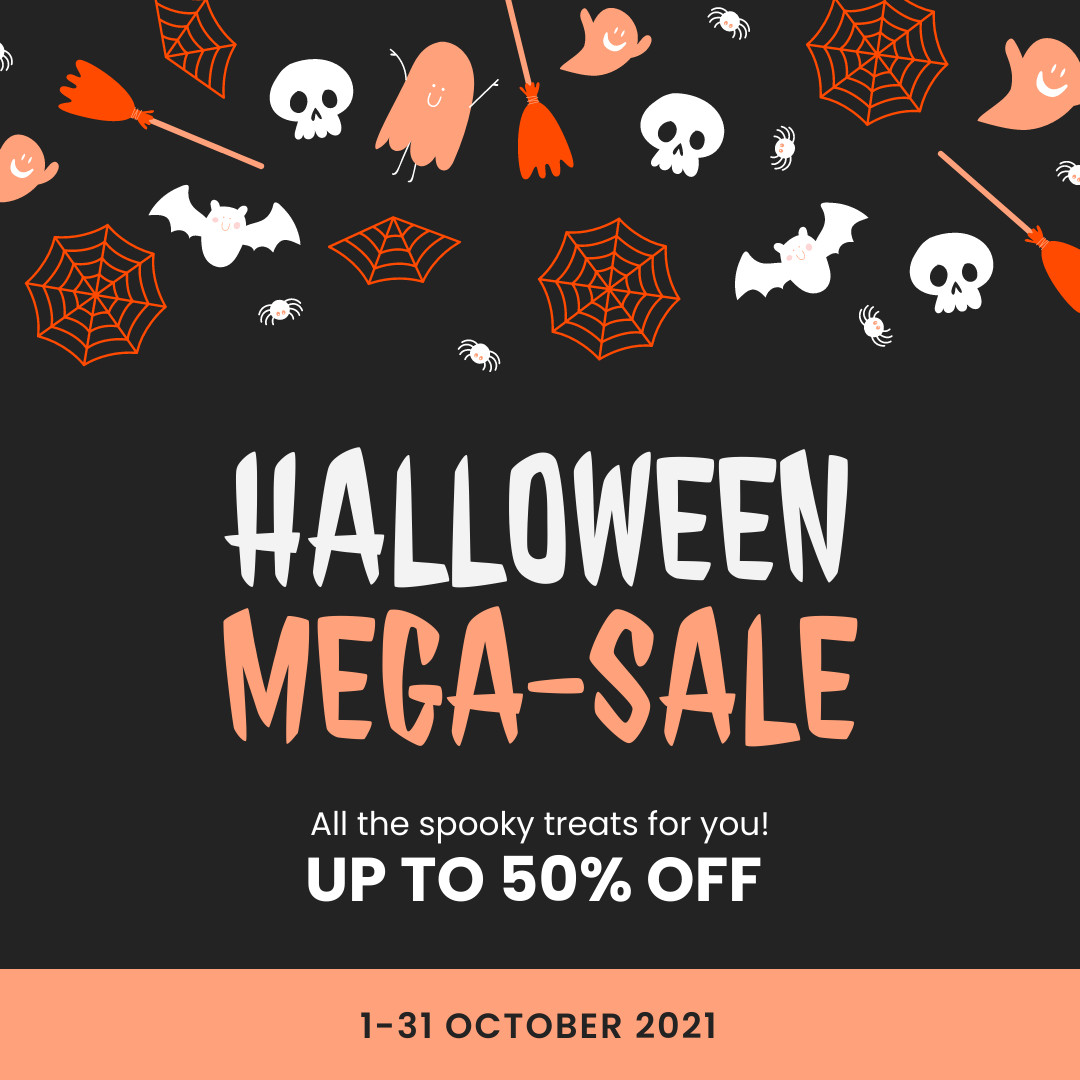Halloween Mega Sale Spooky Treats