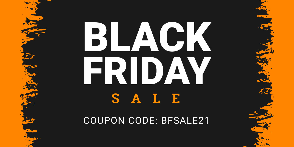 Orange Black Friday Sale Code Inline Rectangle 300x250