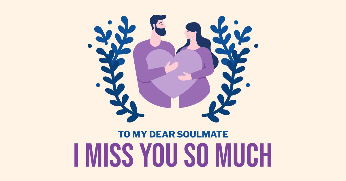 Soulmate Miss Valentine's Day Facebook Cover 820x360