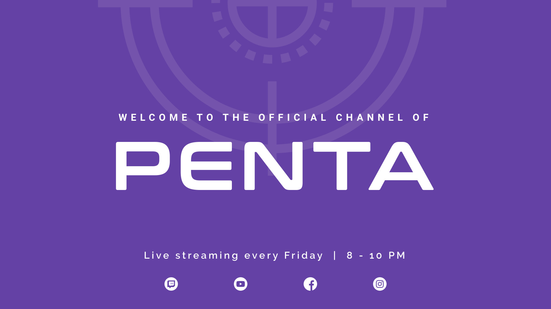 Official Penta – Twitch Video Cover Template