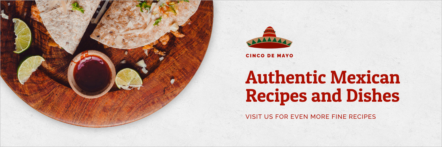 Authentic Cinco de Mayo Recipes Facebook Cover 820x360