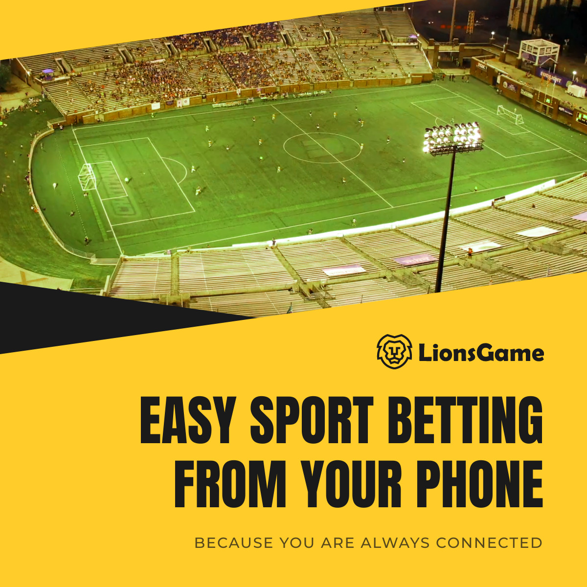 Easy Sport Betting from Phone Video Facebook Video Cover 1250x463