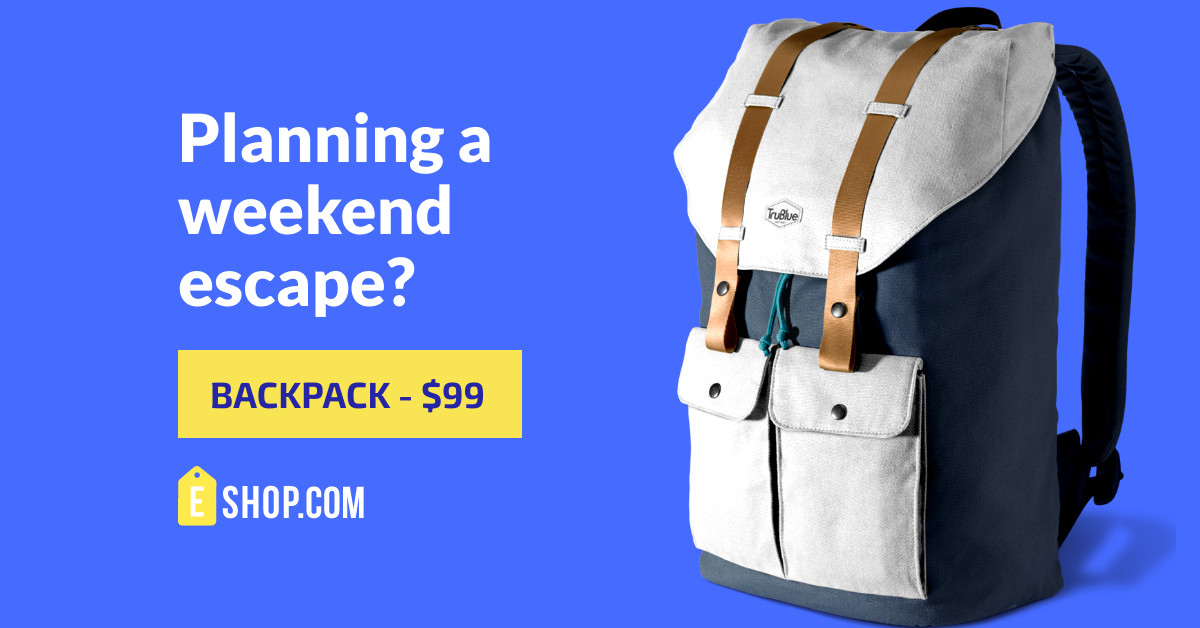 Backpack Deal for Weekend Escape 
