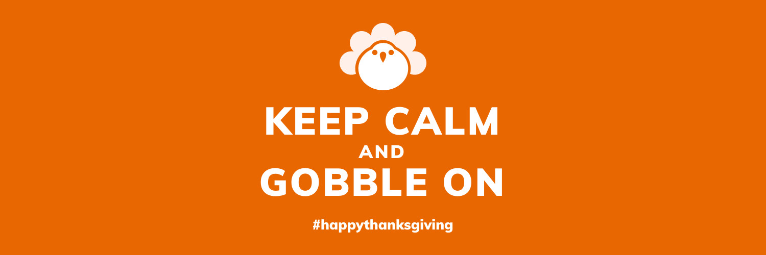 Keep Calm Thanksgiving Ad Template