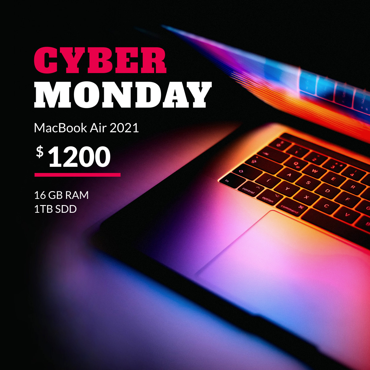 Cyber Monday Colorful MacBook Air