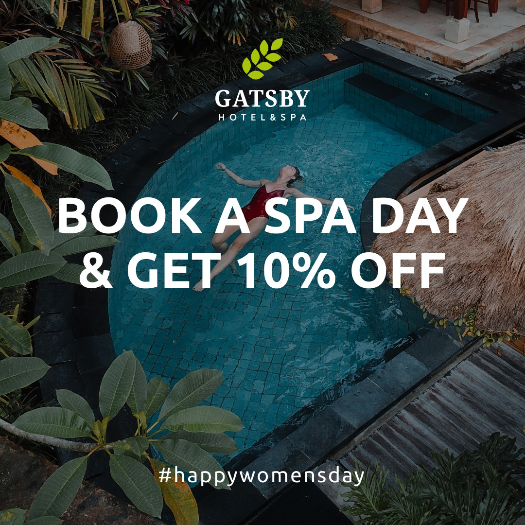 Book a Spa on Women's Day 1080x1080 template