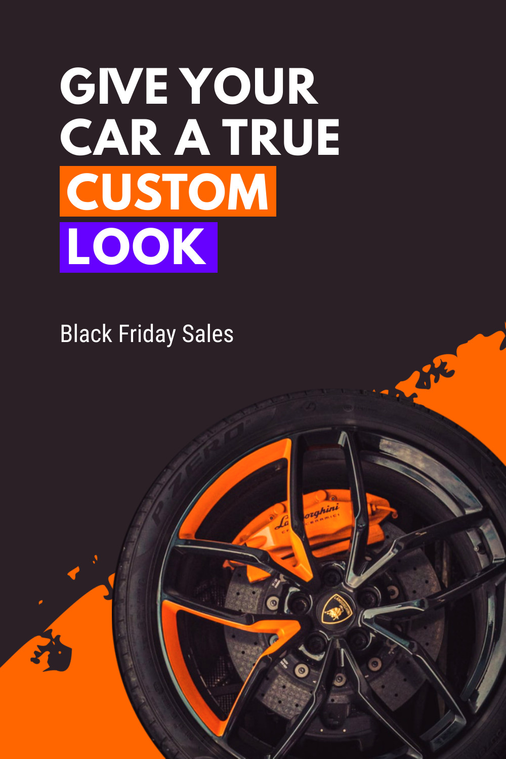 Black Friday Custom Car Rims