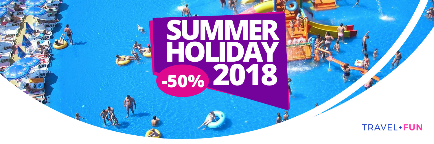 Summer Holiday Ad Template Facebook Sponsored Message 1200x628