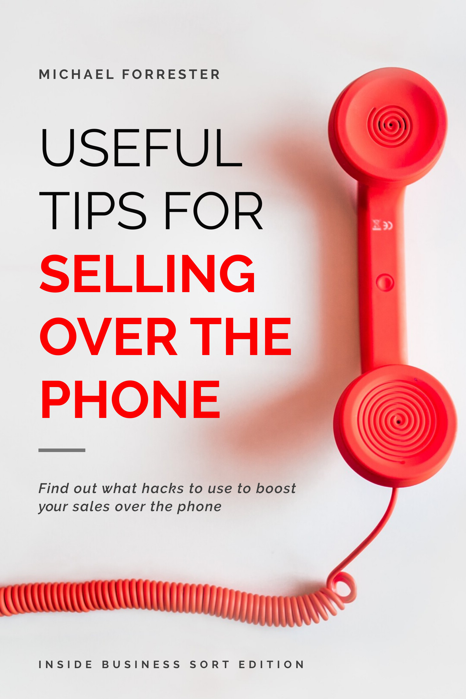Useful Tips for Phone Selling – Book Cover Template 1600x2400 template preview