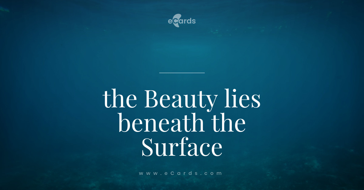 Beauty Quote - eCard template 