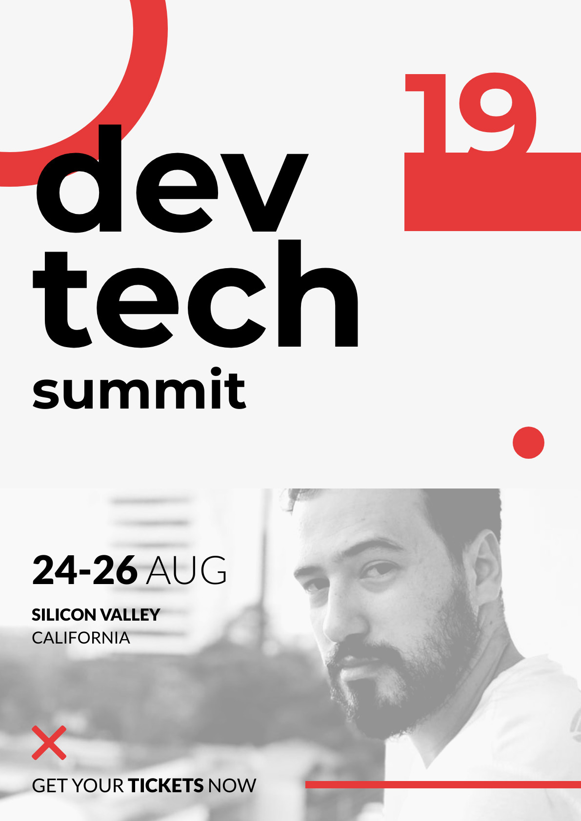 Devtech Summit – Poster Template 1191x1684