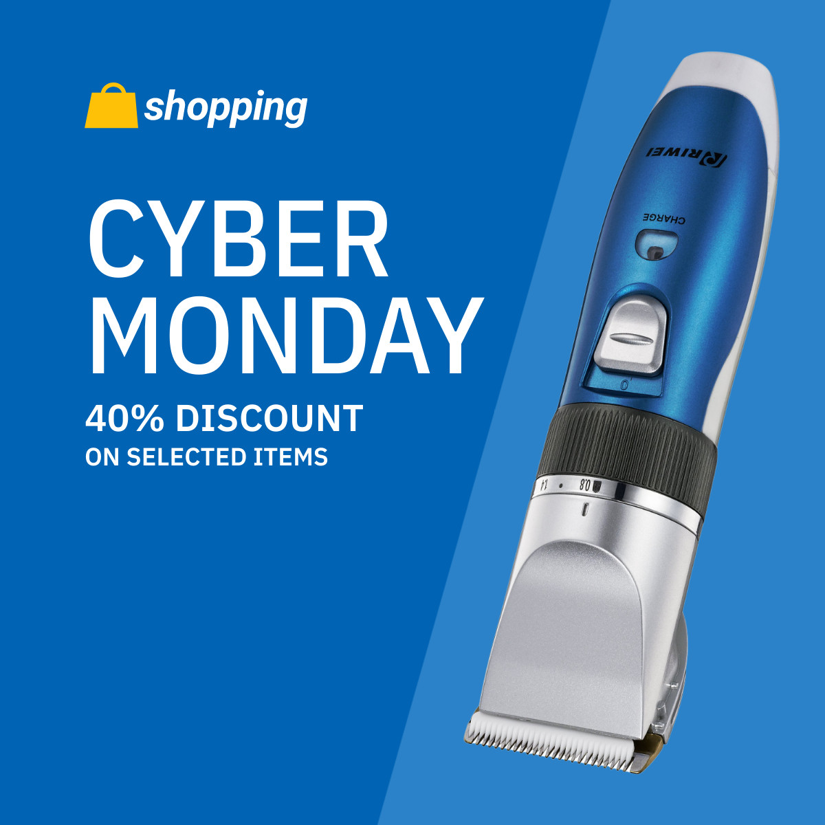 Cyber Monday Blue Shaver Discount