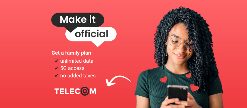 Telecom Family Plan for Valentine's Day