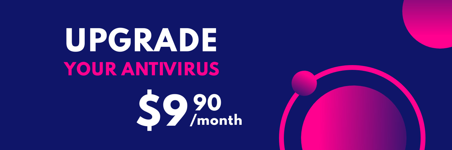 Blue Pink Upgrade Your Antivirus Inline Rectangle 300x250