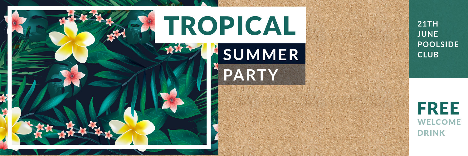 Party Event Facebook Cover Template
