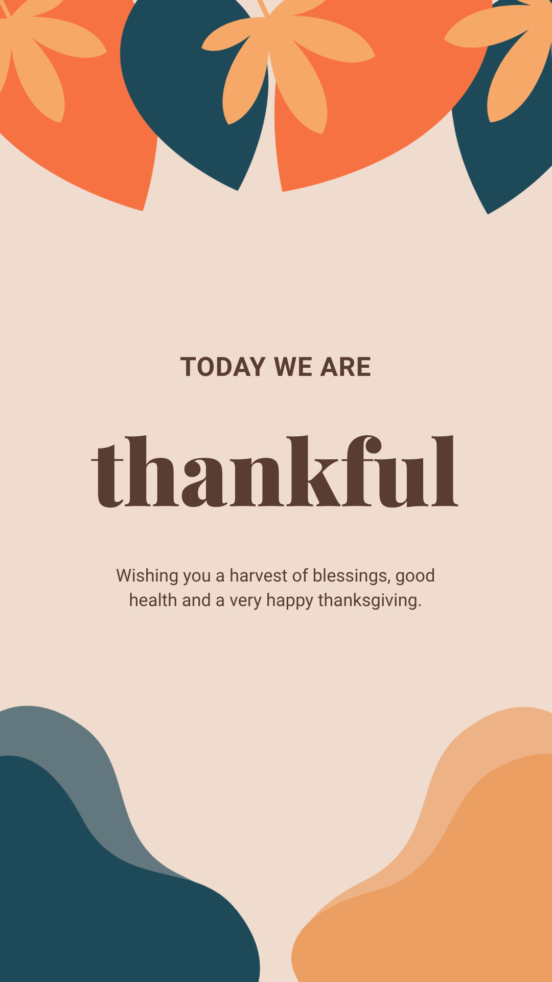 Today We Are Thankful Wish 