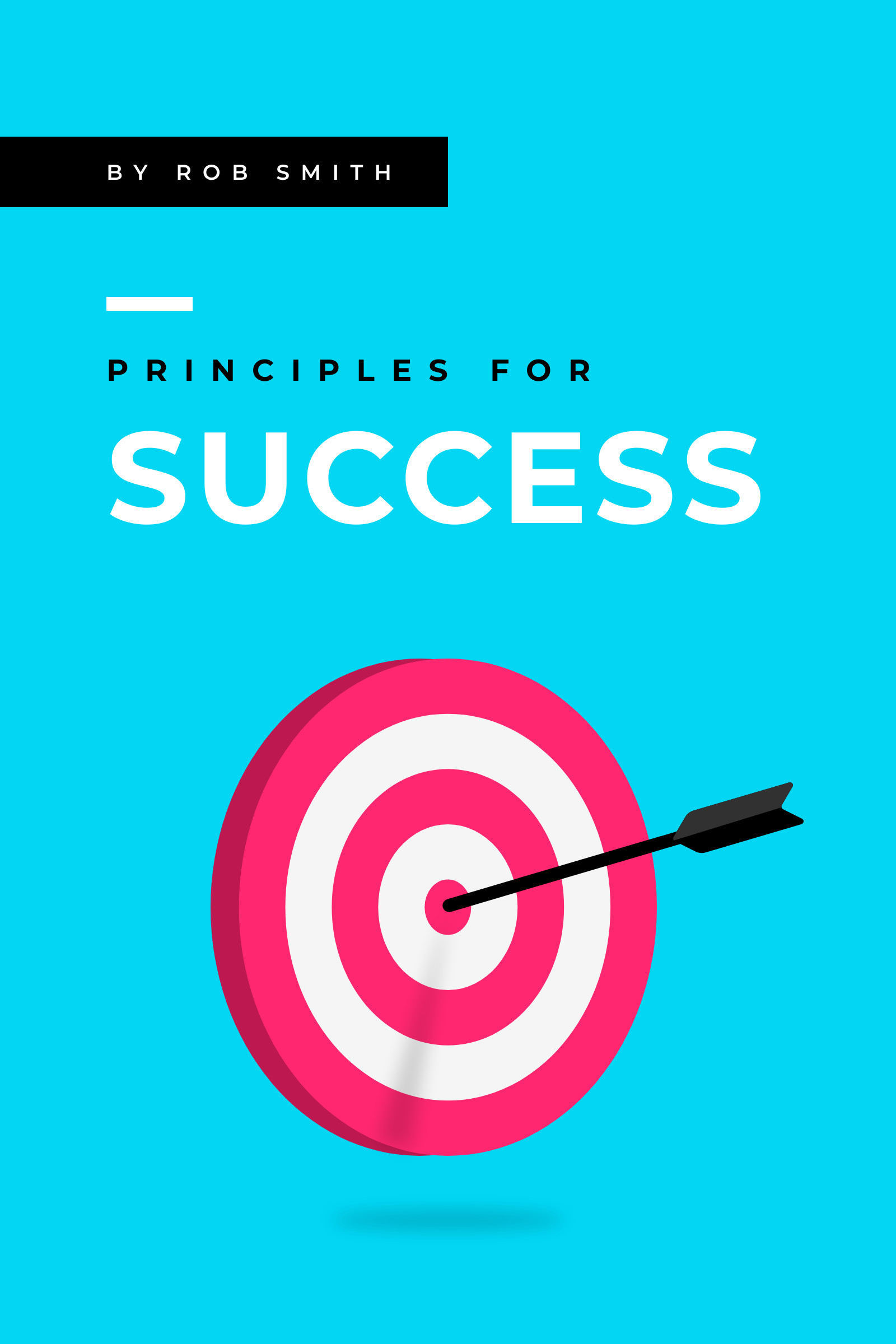 Principles for Success Rob Smith – Book Cover Template 1600x2400 template