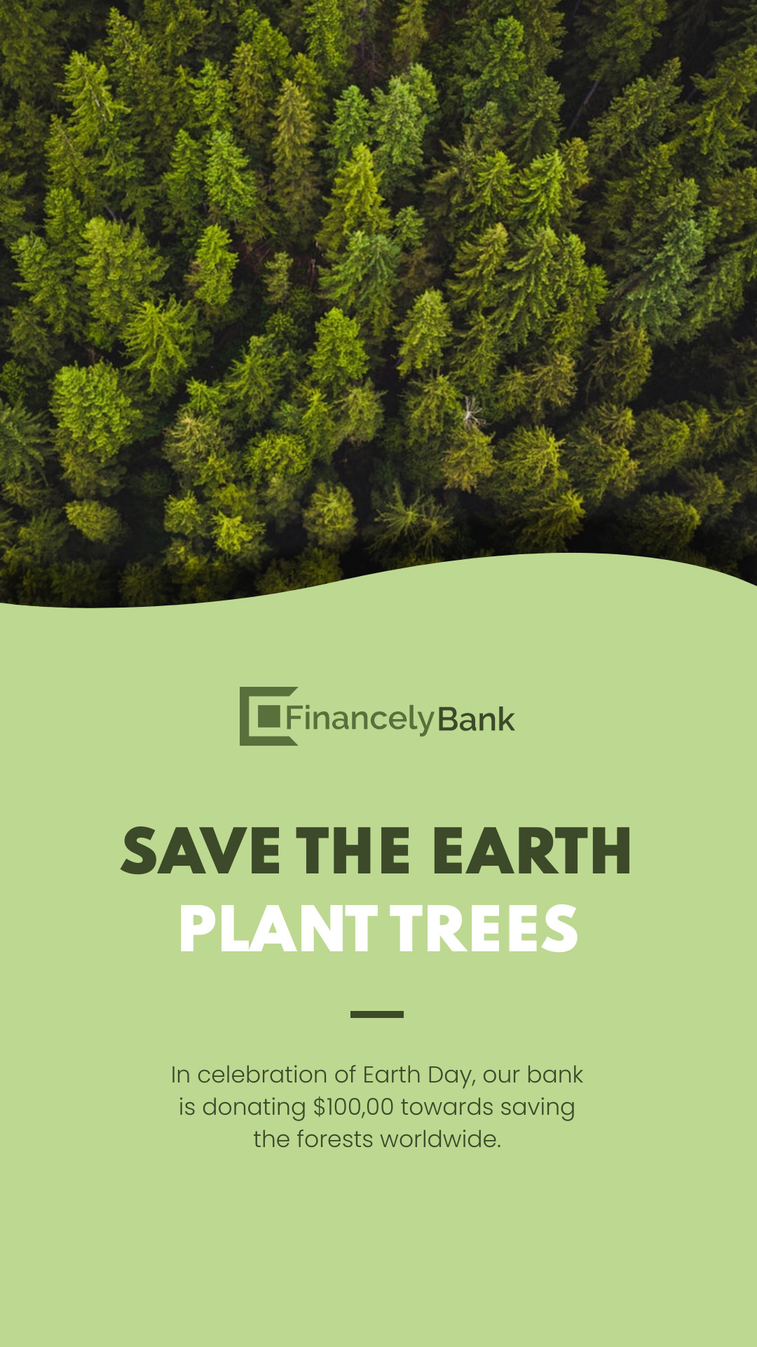 Plant Trees Earth Day Donation