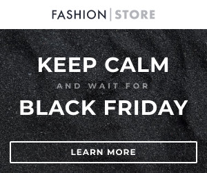 Keep Calm Black Friday Fashion Inline Rectangle 300x250