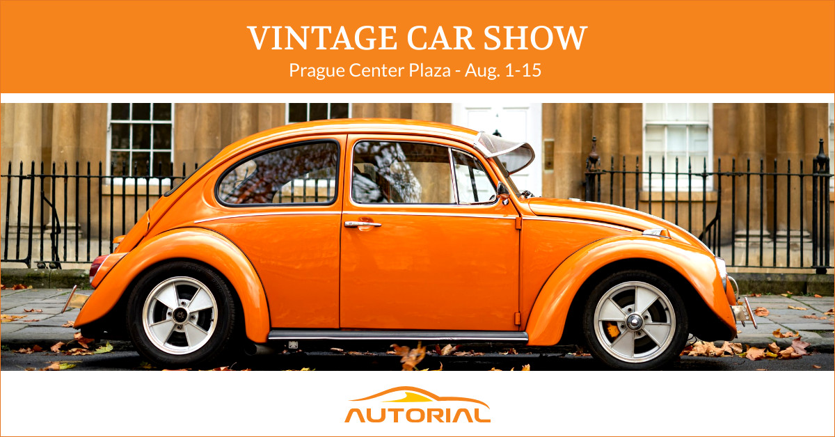 Vintage Car Show in Prague